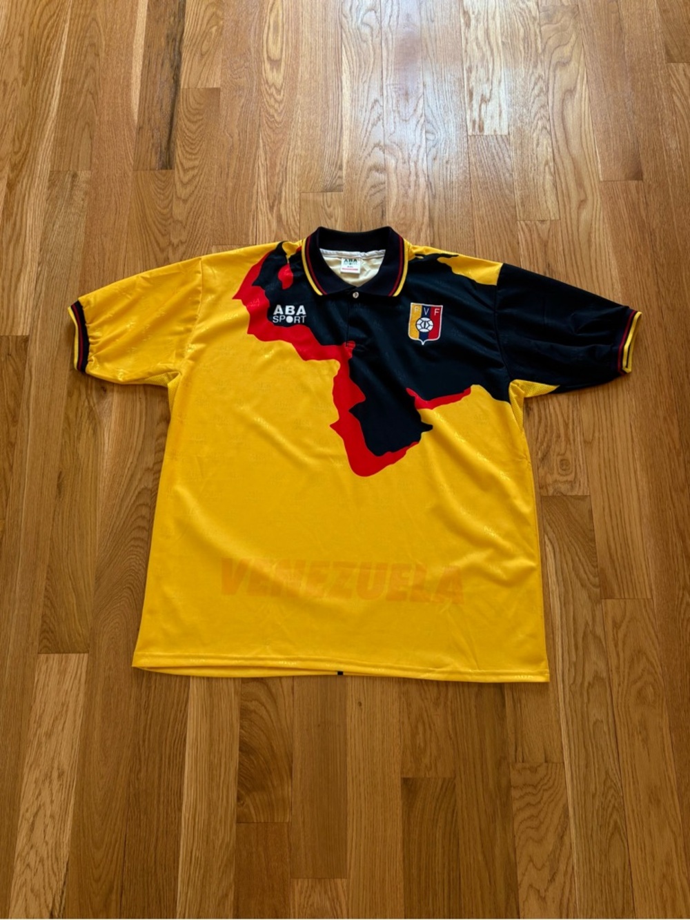 Venezuela 1998 ABA Sport Reissue Away Jersey Kit Top Vintage 90s Blokecore XXL